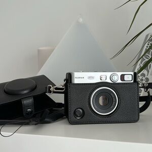 Instax Mini Evo Camera with Faux Leather case